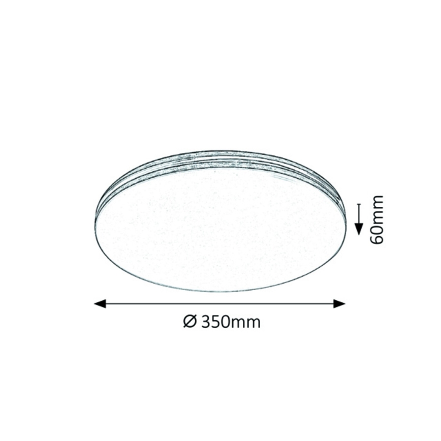 Rabalux - LED Ceiling light LED/18W/230V