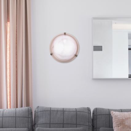 Rabalux - Ceiling light 2x E27/60W/230V, alabaster glass