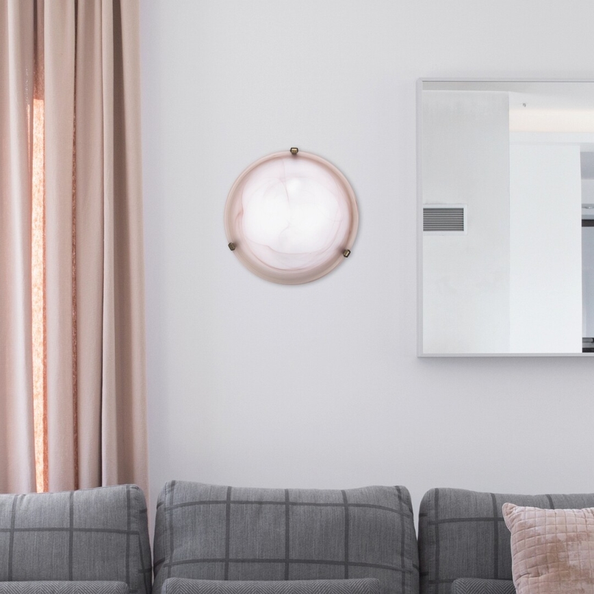 Rabalux - Ceiling light 2x E27/60W/230V, alabaster glass