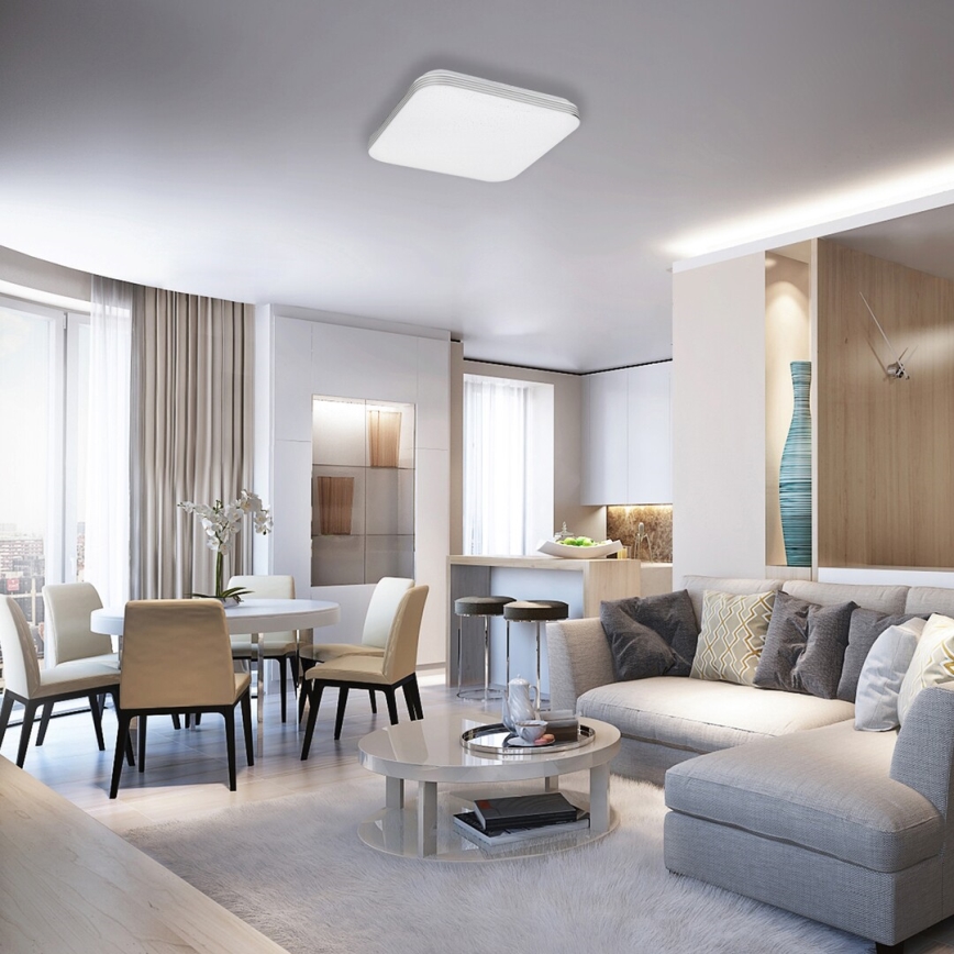 Rabalux - LED Ceiling Light LED/36W/230V Square 53x53 cm