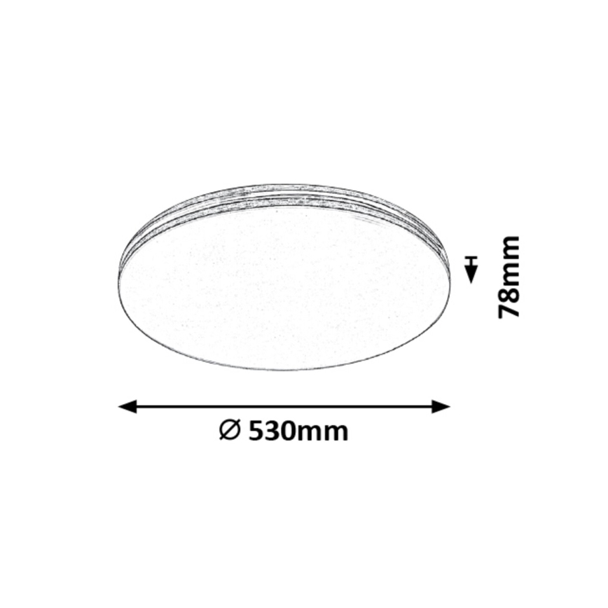 Rabalux - LED Ceiling light LED/36W/230V round