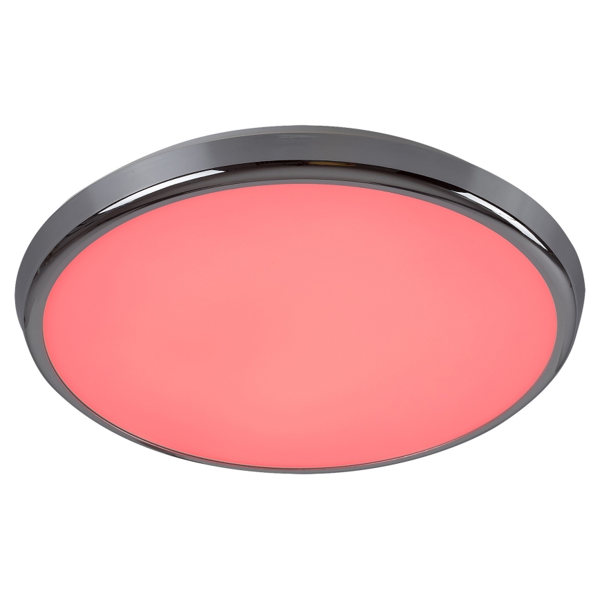 Rabalux - LED RGB Dimmable bathroom ceiling light LED/18W/230V d. 30 cm 3000-6500K IP44 + remote control