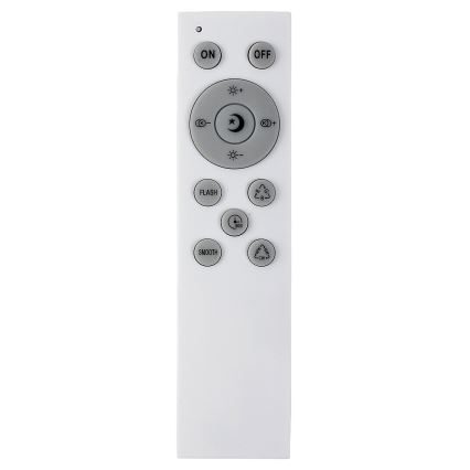 Rabalux - LED RGB Dimmable bathroom ceiling light LED/18W/230V d. 30 cm 3000-6500K IP44 + remote control