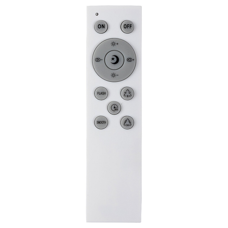 Rabalux - LED RGB Dimmable bathroom ceiling light LED/18W/230V d. 30 cm 3000-6500K IP44 + remote control