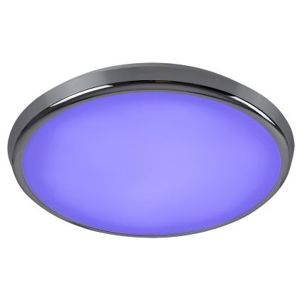 Rabalux - LED RGB Dimmable bathroom ceiling light LED/18W/230V d. 30 cm 3000-6500K IP44 + remote control
