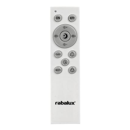 Rabalux - LED RGB Dimmable ceiling light with a speaker LED/24W/230V Wi-Fi Tuya + remote control
