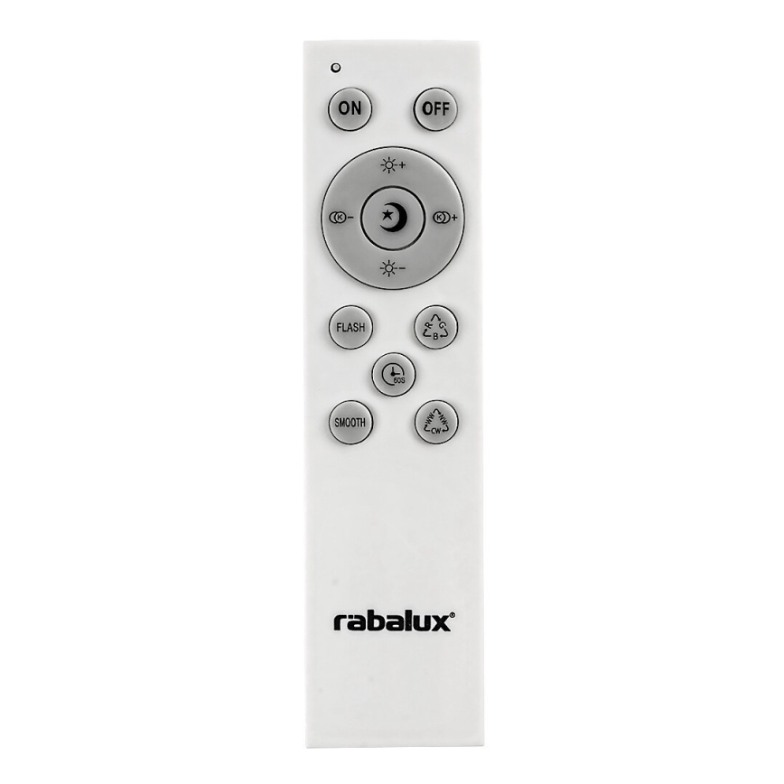 Rabalux - LED RGB Dimmable ceiling light with a speaker LED/24W/230V Wi-Fi Tuya + remote control