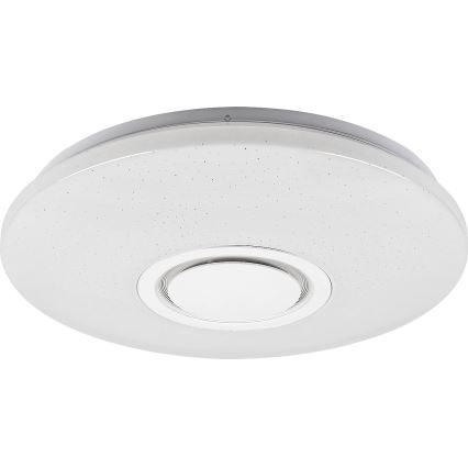 Rabalux - LED RGB Dimmable Ceiling Light with Speaker, 24W LED / 230V, Tuya Wi-Fi Compatible + Remote Control, Ø 40 cm