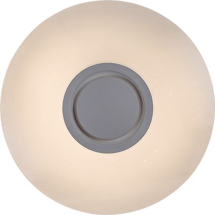 Rabalux - LED RGB Dimmable Ceiling Light with Speaker, 24W LED / 230V, Tuya Wi-Fi Compatible + Remote Control, Ø 40 cm