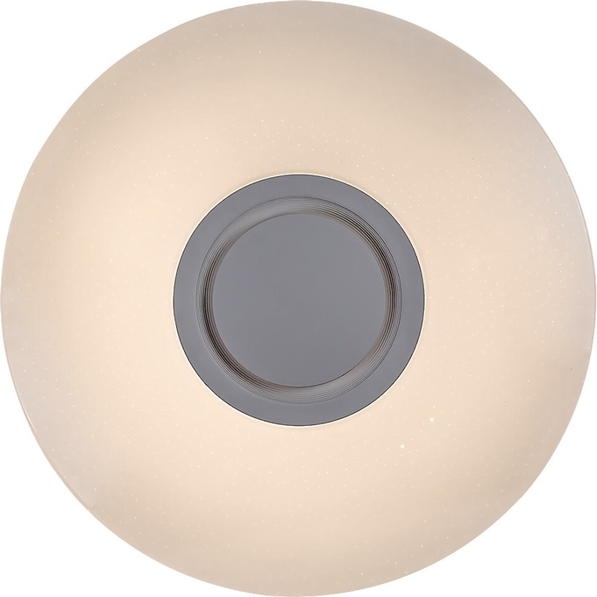 Rabalux - LED RGB Dimmable Ceiling Light with Speaker, 24W LED / 230V, Tuya Wi-Fi Compatible + Remote Control, Ø 40 cm