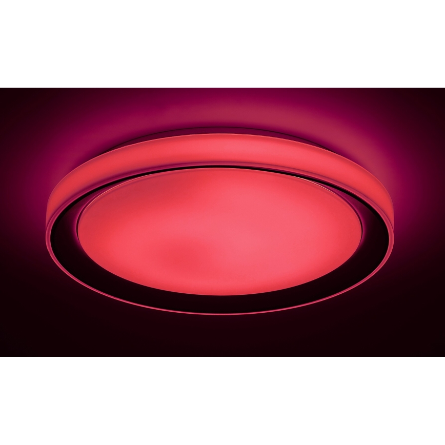 Rabalux - LED RGB Dimmable ceiling light LED/40W/230V 2700-6500K Wi-Fi Tuya  + remote control
