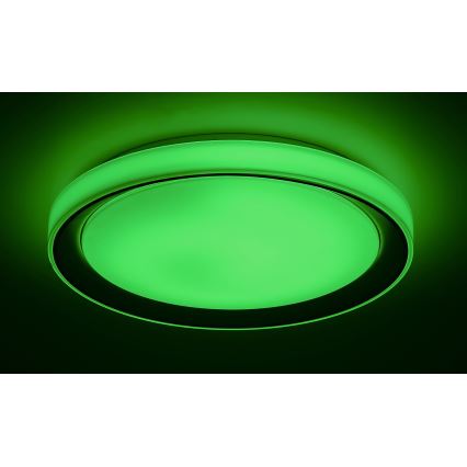 Rabalux - LED RGB Dimmable ceiling light LED/40W/230V 2700-6500K Wi-Fi Tuya  + remote control