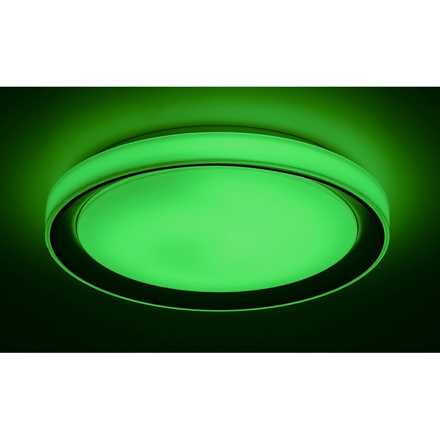 Rabalux - LED RGB Dimmable ceiling light LED/40W/230V 2700-6500K Wi-Fi Tuya  + remote control