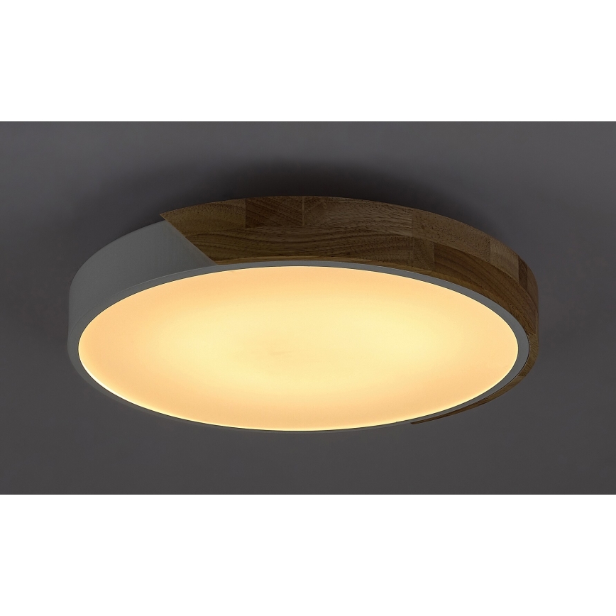 Rabalux - LED Ceiling light LED/24W/230V white/oak