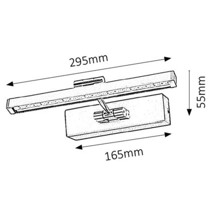 Rabalux - LED Picture light LED/5W/230V