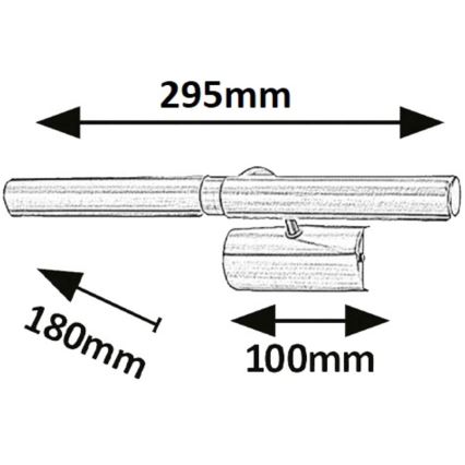 Rabalux - LED Picture Lighting 2xG9/2W/230V