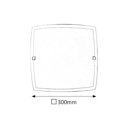 Rabalux - Ceiling light 1xE27/60W/230V