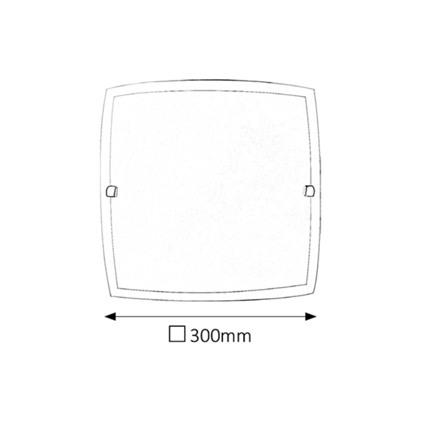 Rabalux - Ceiling light 1xE27/60W/230V