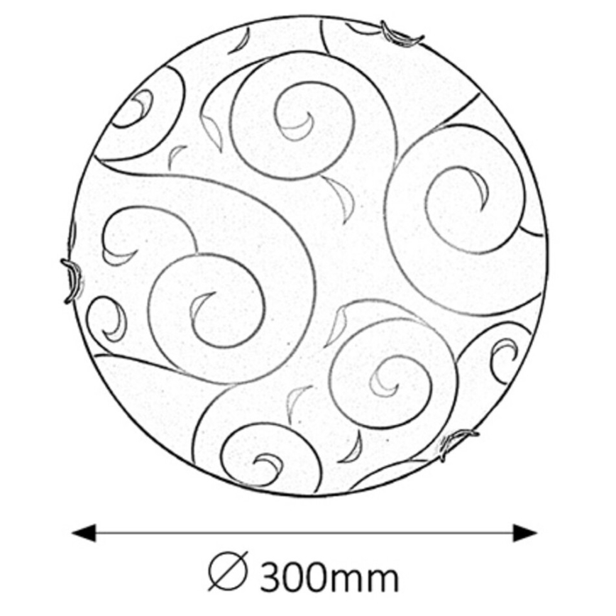 Rabalux - Wall light 1xE27/60W/230V