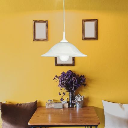 Rabalux - Ceiling light 1xE27/60W/230V alabaster glass