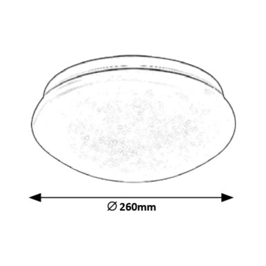 Rabalux - LED Ceiling light LED/12W/230V