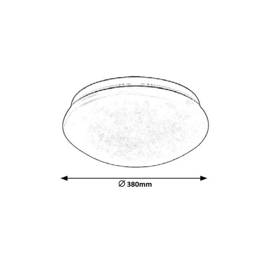 Rabalux - LED Ceiling light LED/24W/230V