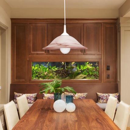 Rabalux - Ceiling light 1xE27/60W/230V alabaster glass