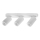 Rabalux - 3x GU10 Spotlight 7W/230V White