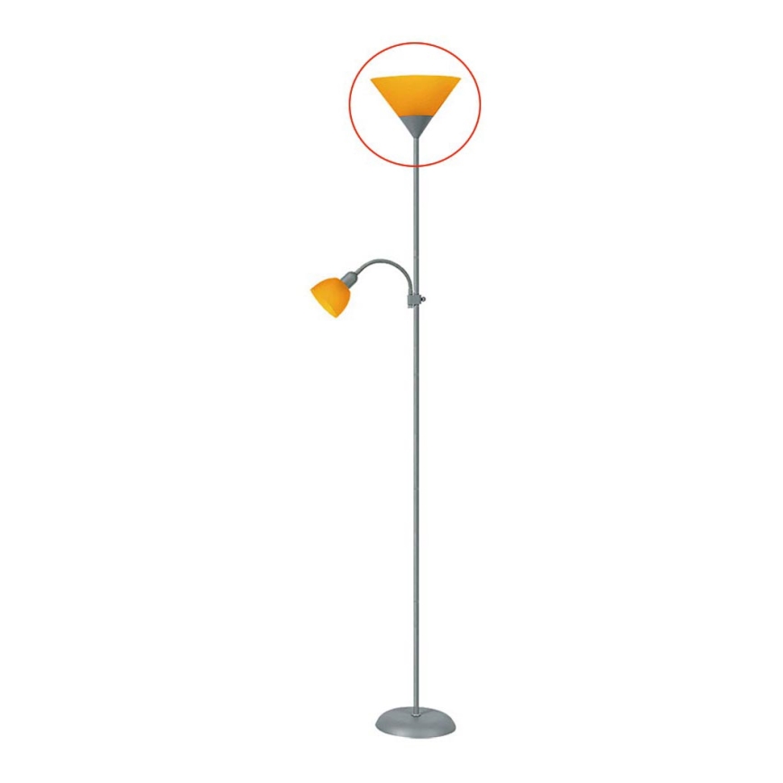 Rabalux 4026 - Large replacement lampshade for ACTION E27 floor lamp - orange