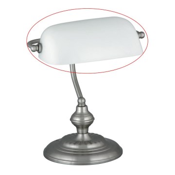 Rabalux 4037 - Replacement glass for table lamp BANK E27