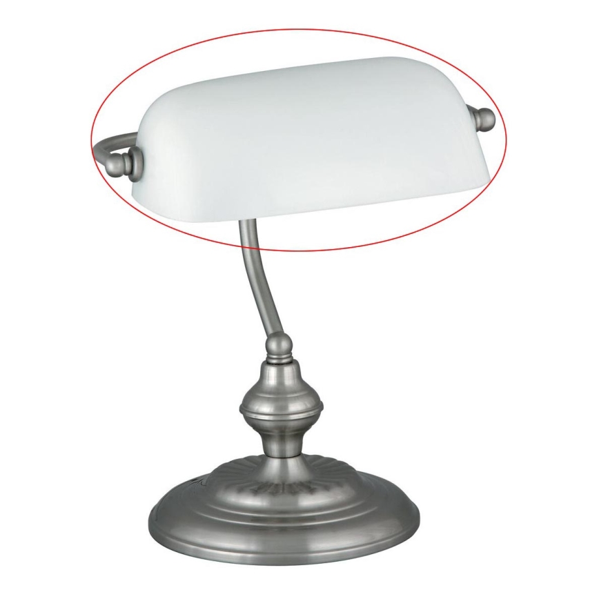 Rabalux 4037 - Replacement glass for table lamp BANK E27