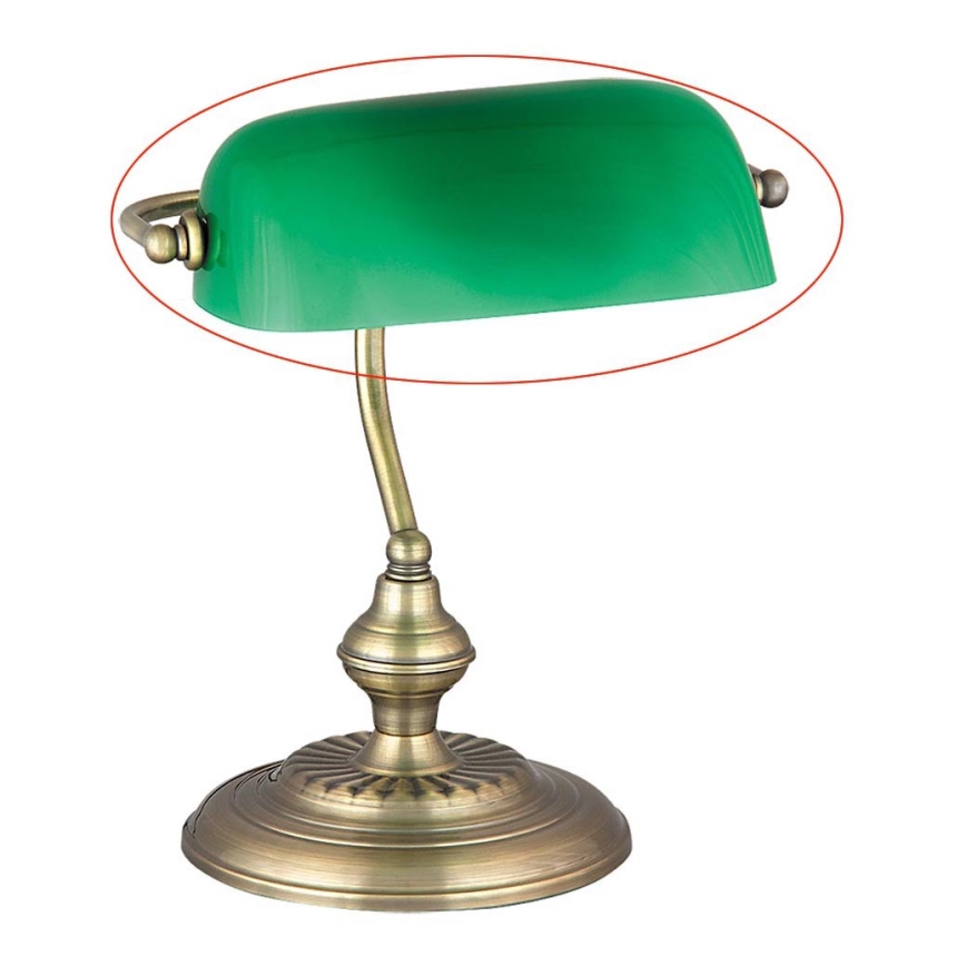Rabalux 4038 - Replacement glass for table lamp BANK E27