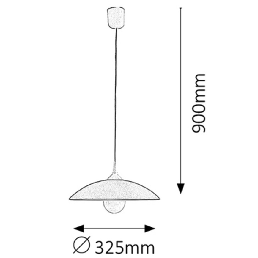 Rabalux - Chandelier 1xE27/60W/230V
