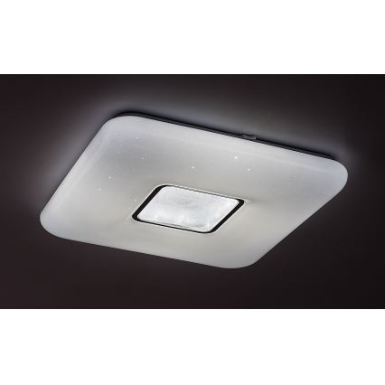 Rabalux - Dimmable LED Ceiling Light LED/70W/230V + Remote Control 44x44 cm
