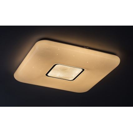 Rabalux - Dimmable LED Ceiling Light LED/70W/230V + Remote Control 44x44 cm