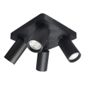 Rabalux - 4xGU10/7W/230V Spotlight, Black