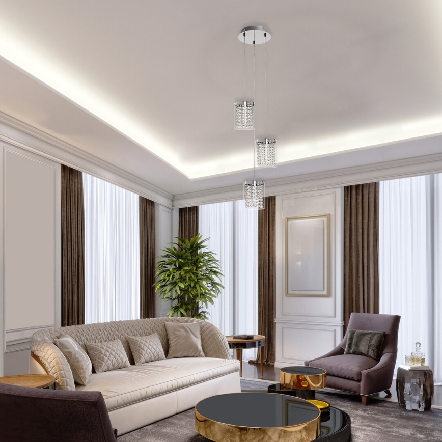 Rabalux - LED Chandelier on a string ASTRELLA 3xLED/6W/230V