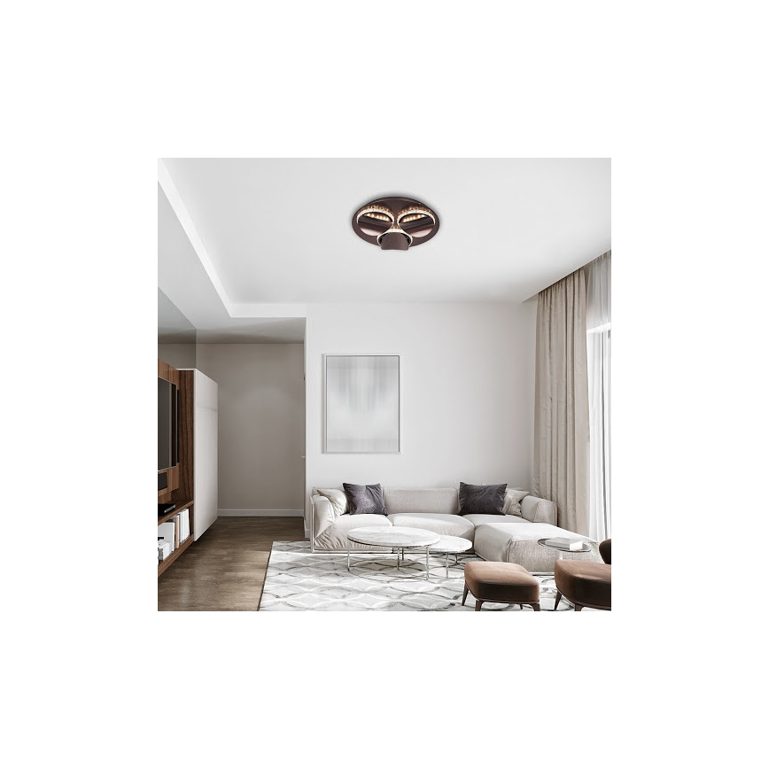 Rabalux - CAPRIANA Dimmable LED Ceiling Light LED/18W/230V Ø 38 cm