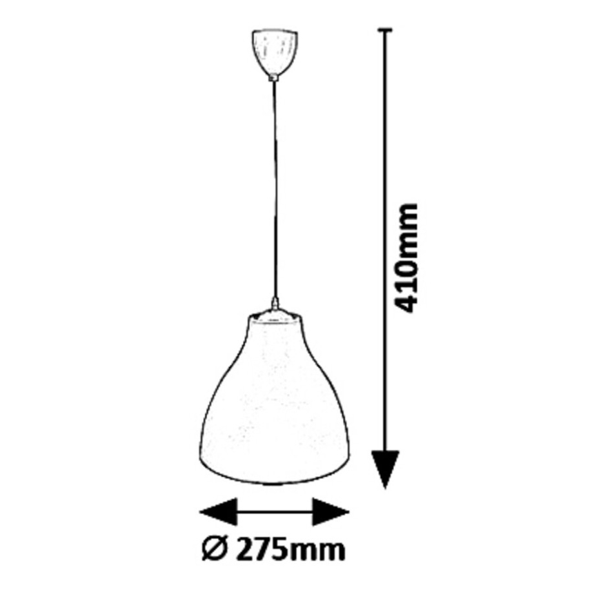 Rabalux - Chandelier on a string 1xE27/40W/230V
