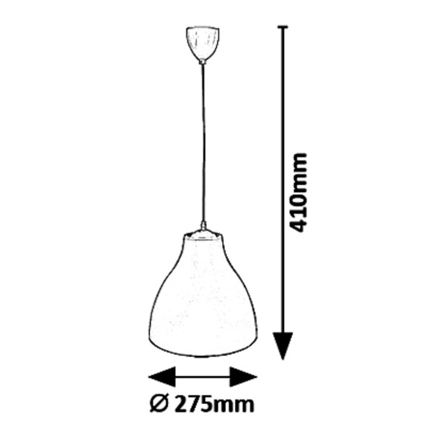 Rabalux - Chandelier on a string 1xE27/40W/230V