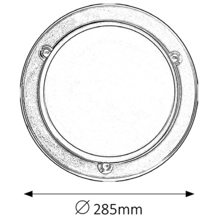 Rabalux - Ceiling light 1xE27/60W/230V