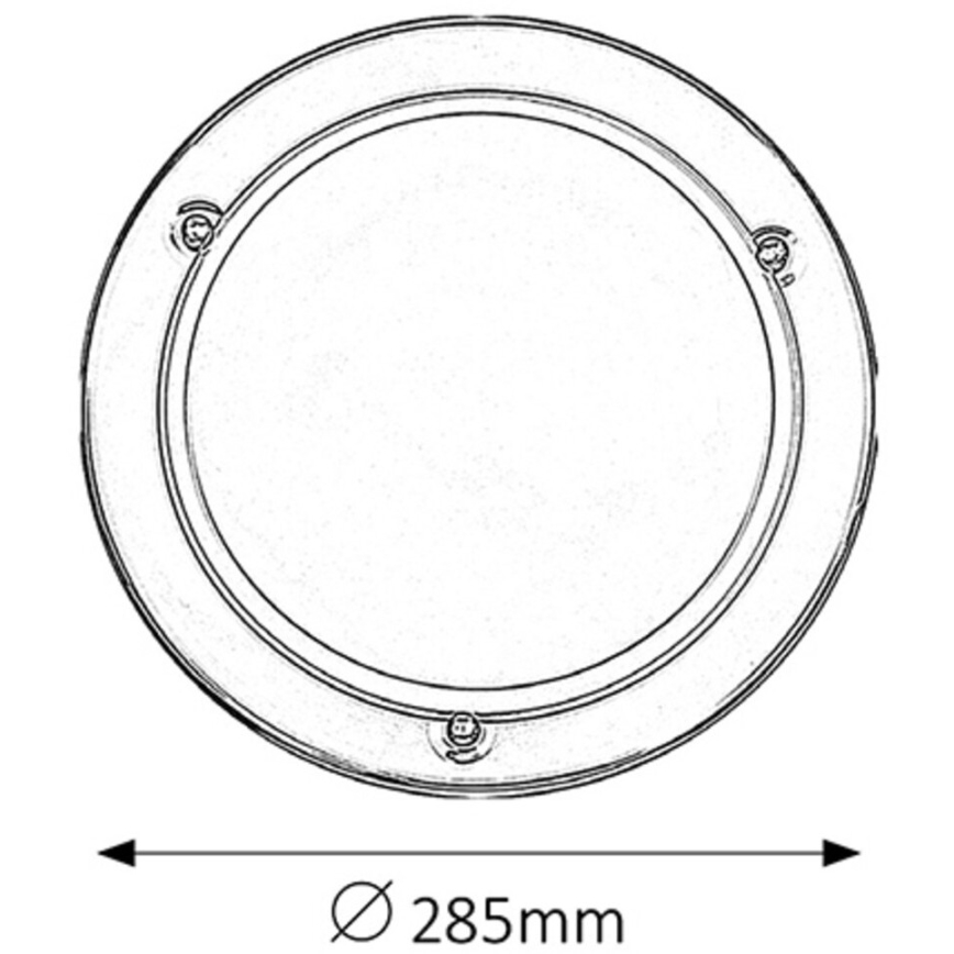 Rabalux - Ceiling light 1xE27/60W/230V