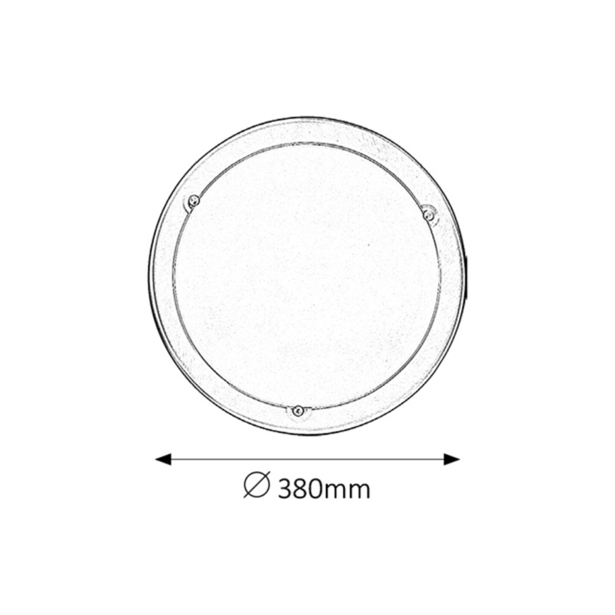 Rabalux - Ceiling light 2xE27/60W/230V