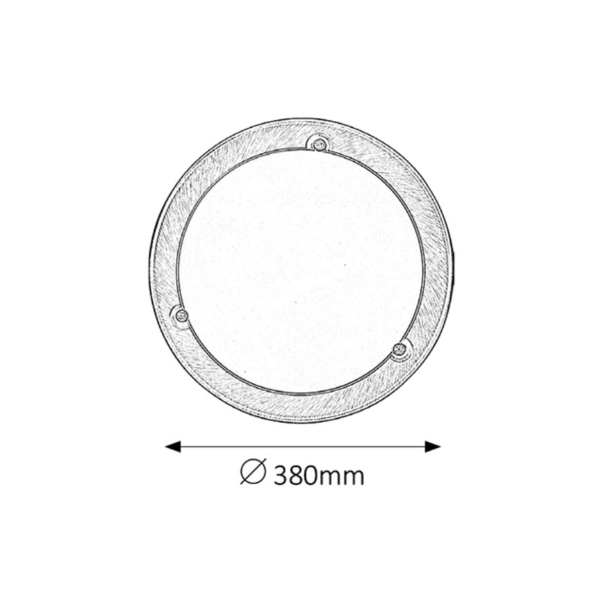 Rabalux - Ceiling light 2xE27/60W/230V d. 38 cm