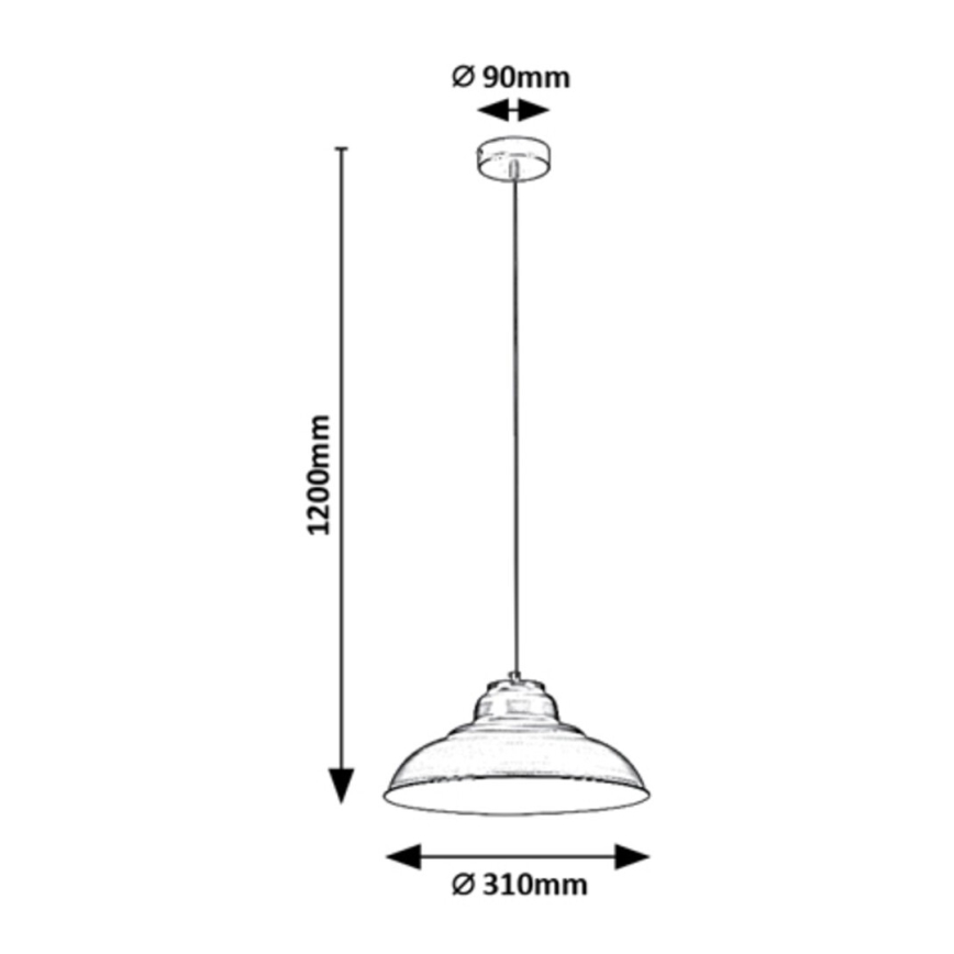 Rabalux - Chandelier on a string 1xE27/60W/230V