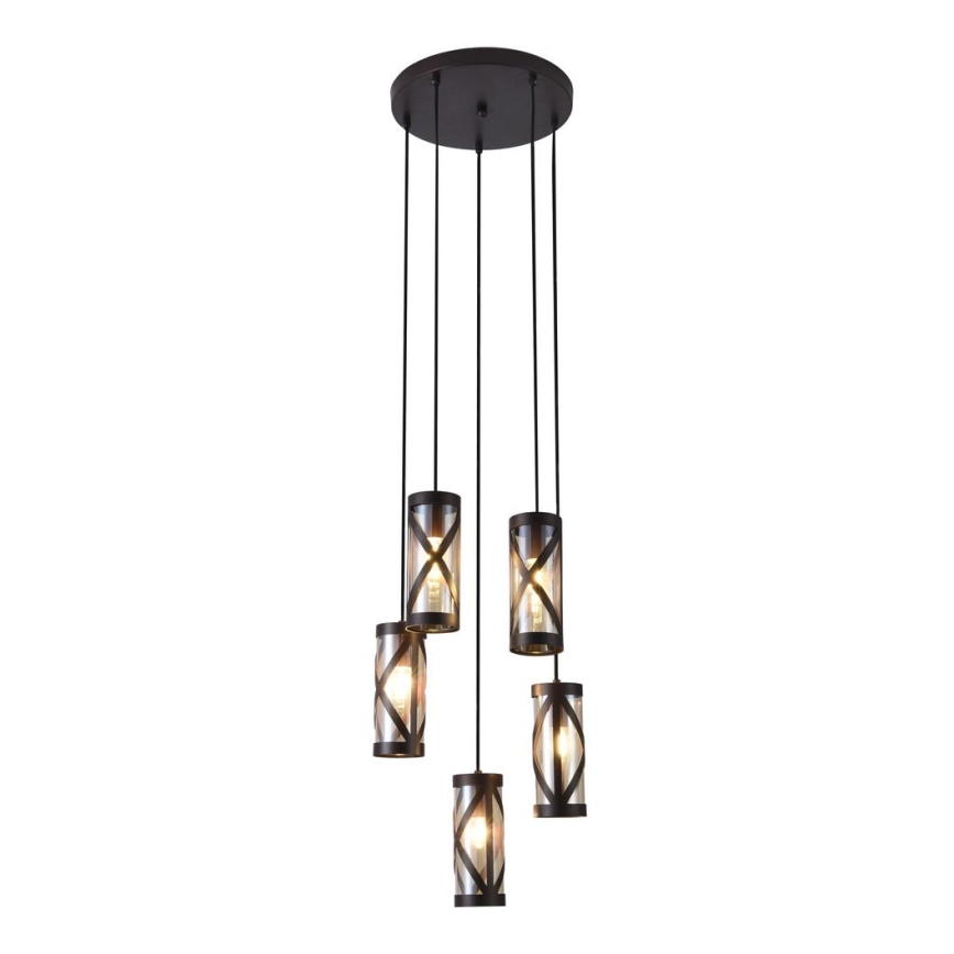 Rabalux 5340 - Chandelier on a string OBERON 5xE14/40W/230V