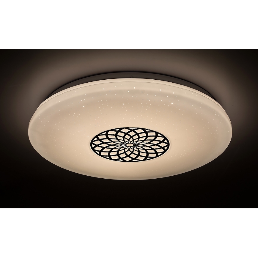 Rabalux - LED RGB Dimmable ceiling light LED/24W/230V 3000-6500K Wi-Fi Tuya d. 39,5 cm + remote control