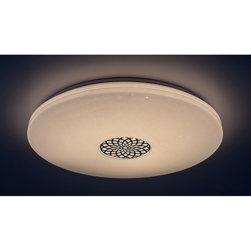 Rabalux - LED RGB Dimmable ceiling light LED/40W/230V 3000-6500K Wi-Fi Tuya d. 60 cm + remote control