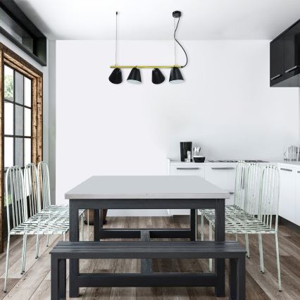 Rabalux - Chandelier on a string ALTDER 4xE14/40W/230V