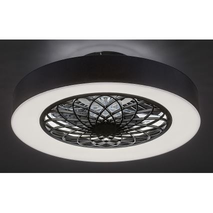 Rabalux - LED Dimmable ceiling light with a fan LED/35W/230V 3000-6000K + remote control